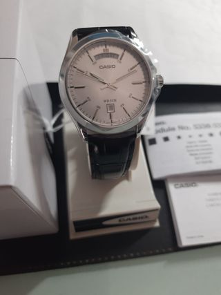 Orologio Casio Argento e Nero