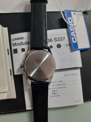 Orologio Casio Argento e Nero
