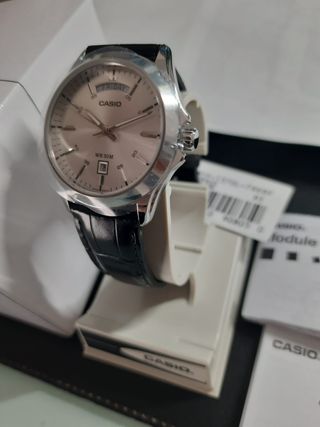 Orologio Casio Argento e Nero