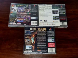 Lote PS1: Consola, 3 Juegos, Mando y Memory Card