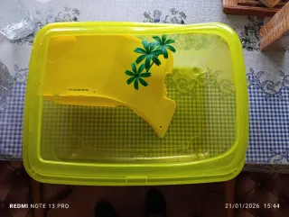 Tortuguera con accesorios