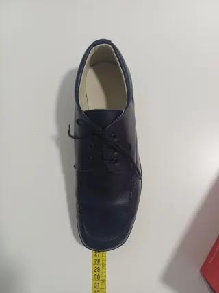 Zapatos niño comunión PIULIN azul. Pureza de María