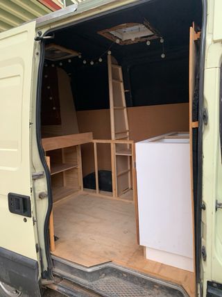 Iveco Daily 2002 camper con averia