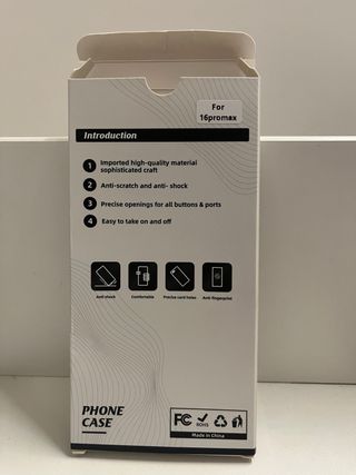 Funda iPhone 16 Pro Max Transparente