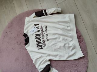 Jersey London City Marrón y Blanco