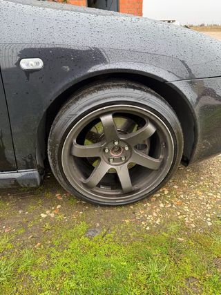 4 Llantas Rota Grid 9.5x18 5x100