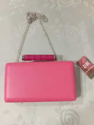 Bolso de fiesta rosa fucsia