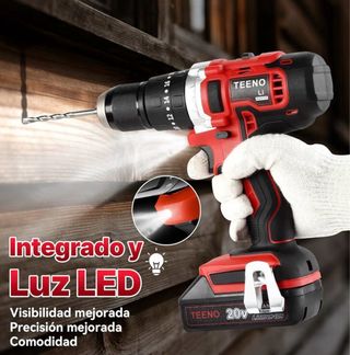 Taladro Atornillador Inalámbrico TEENO 20V