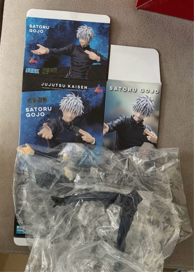 Pack 5 figuras Jujutsu Kaisen – Gojo y Sukuna