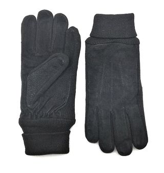 Guantes de Piel Mujer Talla 7-8 Negro