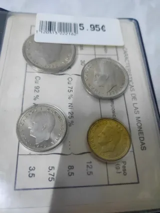 Pruebas Numismáticas Fábrica Nacional Madrid