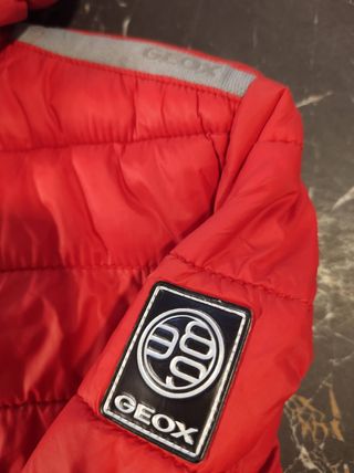 Piumino bimbo Geox Respira rosso - 10 anni