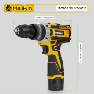 Taladro Atornillador Recargable Accesorios