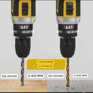 Taladro Atornillador Recargable Accesorios