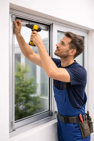 Reparación Ventanas de aluminio y persianas.