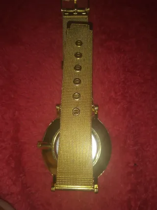 Reloj Pulsera Milano Acero Chapado Oro