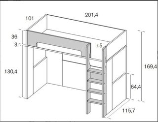 LITERA CON CANAPE RMB2