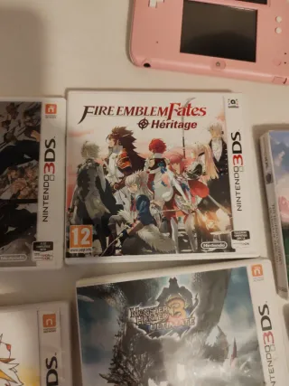 Nintendo 2DS Rosa con 7 giochi