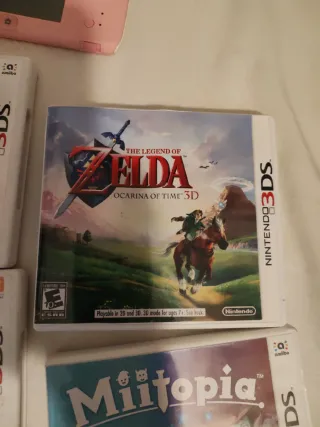 Nintendo 2DS Rosa con 7 giochi