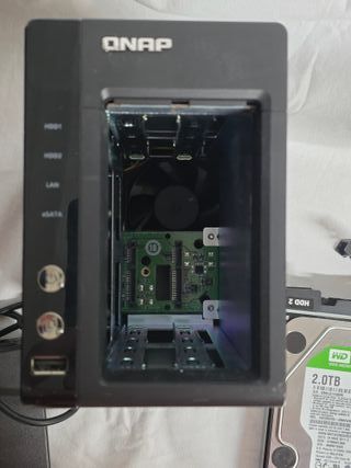 QNAP TS-219P+ NAS + 2x HDD 2TB