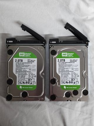 QNAP TS-219P+ NAS + 2x HDD 2TB