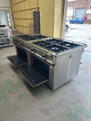 COCINA 8 FUEGOS + HORNOS GAS OPORTUNIDAD !!!