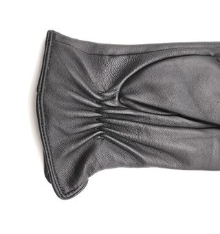 Guantes Piel Mujer Talla 7-8 Negro