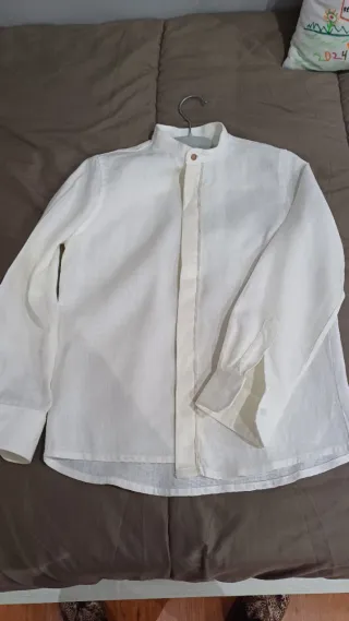 Traje de comunión lino Talla 8 REGALO ZAPATOS n°34