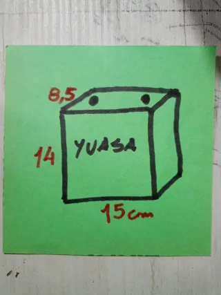 Batería Yuasa YTX20CH-BS Moto 12V 18Ah