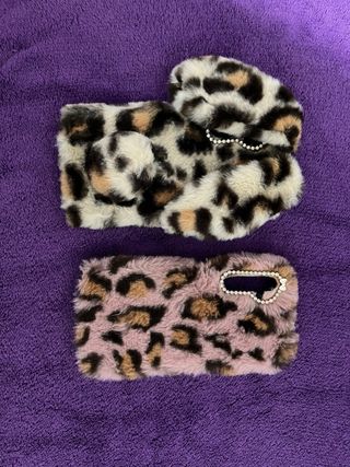 Fundas Samsung A25 Peluche Leopardo