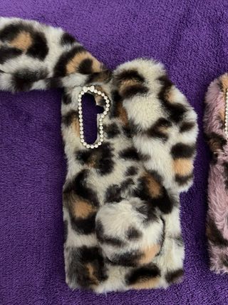 Fundas Samsung A25 Peluche Leopardo