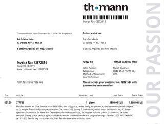 Fender American Elite Stratocaster, Guitarra