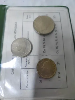 Pruebas Numismáticas Fábrica Nacional de Moneda Ma