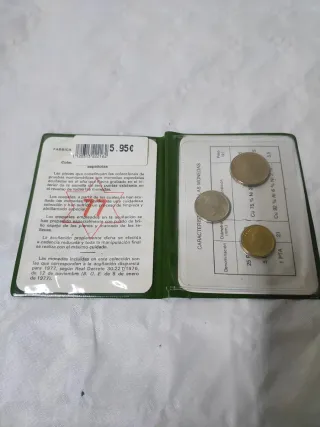 Pruebas Numismáticas Fábrica Nacional de Moneda Ma