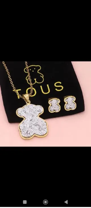 Conjunto Tous: Colgante y Pendientes Oso
