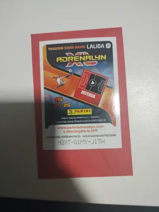 Cromo Balde Super Crack Adrenalyn 262