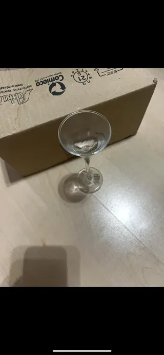 Servizio bicchieri in vetro