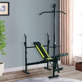 Banco de pesas multifuncional