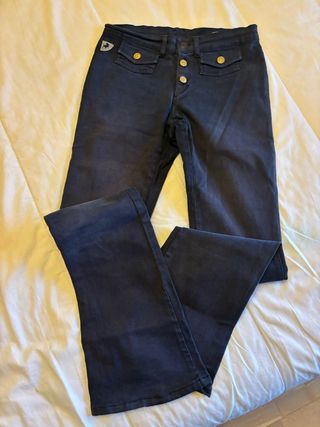 Pantalón Lois Azul Mujer