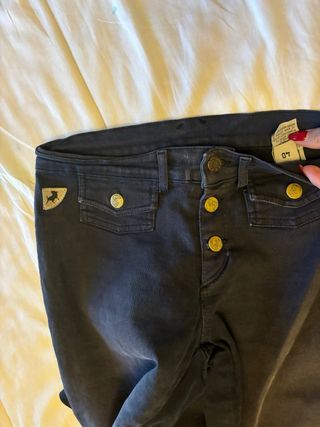 Pantalón Lois Azul Mujer