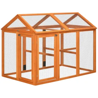 Gallinero Exterior 140x88.5x106 cm