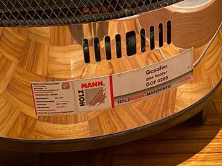 Estufa de gas Holzmann-Maschinen GOF