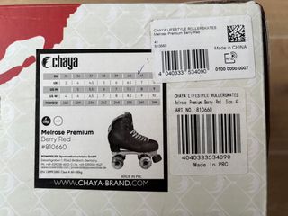 Patines Chaya Melrose Premium Rojos
