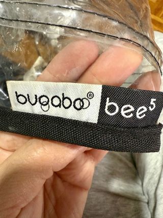 Funda protectora transparente para lluvia