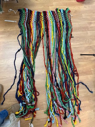 Cortina Macramé Multicolor 90x190cm