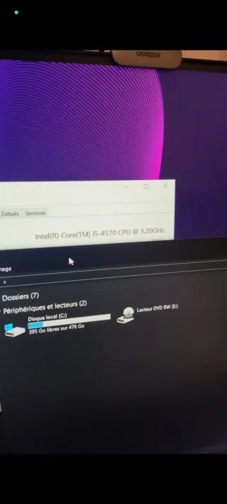Lenovo Ordenador Sobremesa y Pantalla MSI gaming