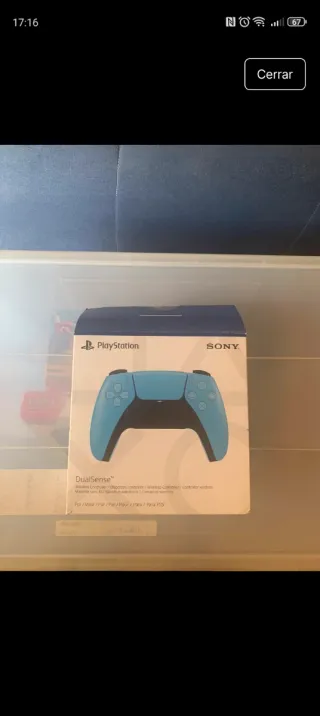 Caja Mando DualSense PS5 Azul