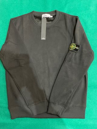 Sudadera Stone Island Negra Talla S
