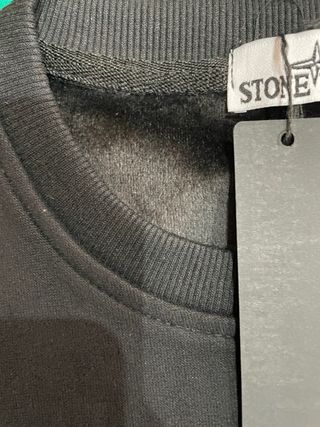 Sudadera Stone Island Negra Talla S