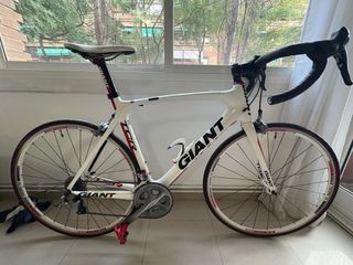Bicicleta Giant TCR Carbono. Talla ML.